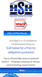Mobile Screenshot of heatsaveheating.com